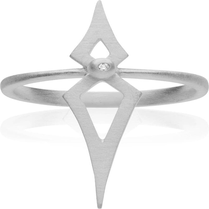 Direction 102-SL-1WH sterling sølv ring