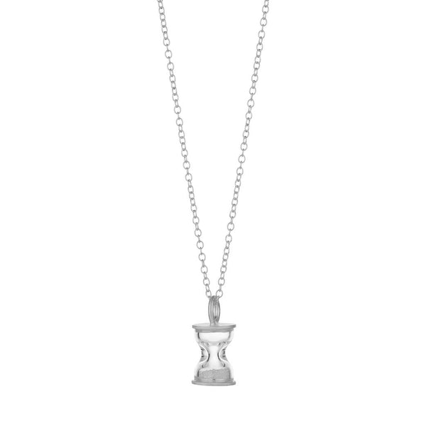 Luxury Pieces 603 sterling sølv halskæde - timeglas