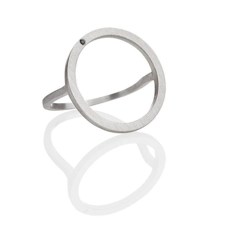 Cosmos 690-BL sterling sølv ring