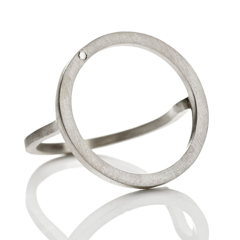 Cosmos 690-WH sterling sølv ring