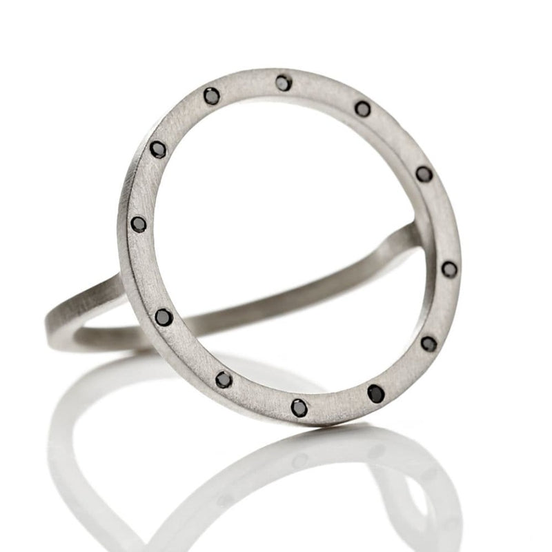 Cosmos 691-BL sterling sølv ring