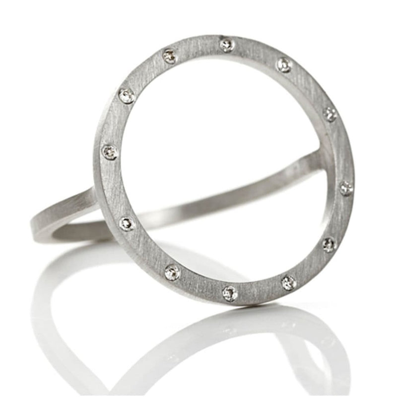 Cosmos 691-WH sterling sølv ring
