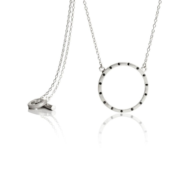 Cosmos 683-BL sterling sølv halskæde