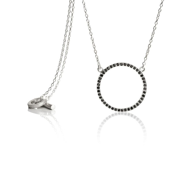 Cosmos 686-BL sterling sølv halskæde